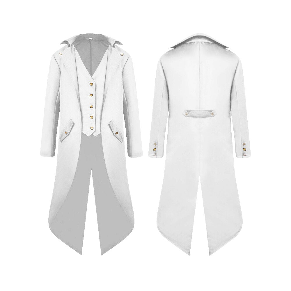Langer Gothic Mantel für Herren