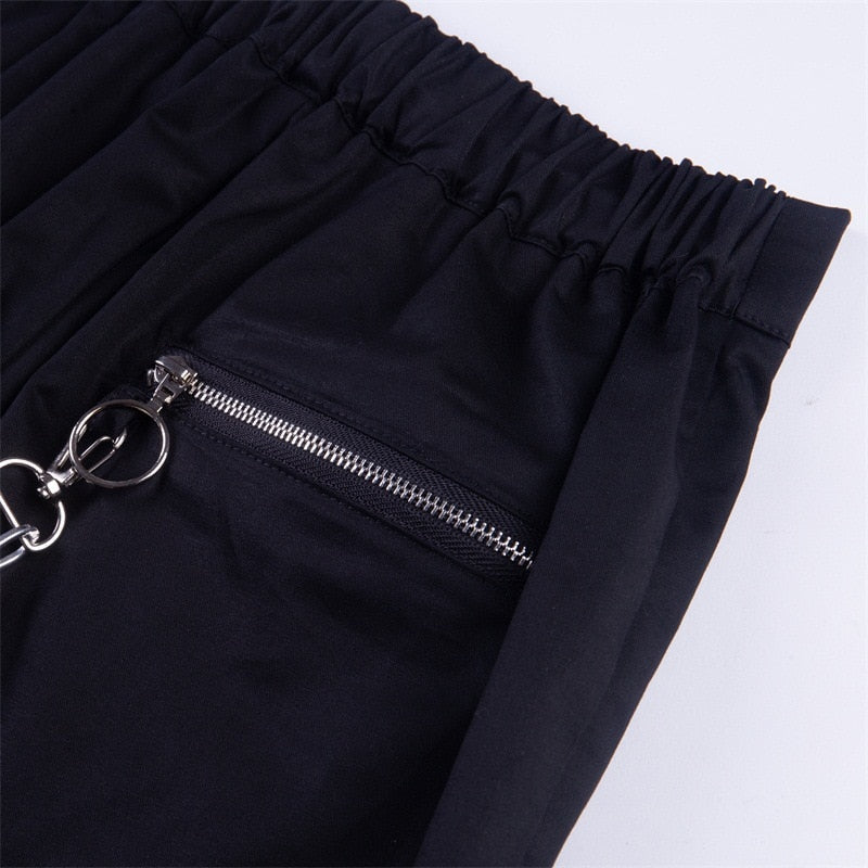 Gothic Hose mit Kette