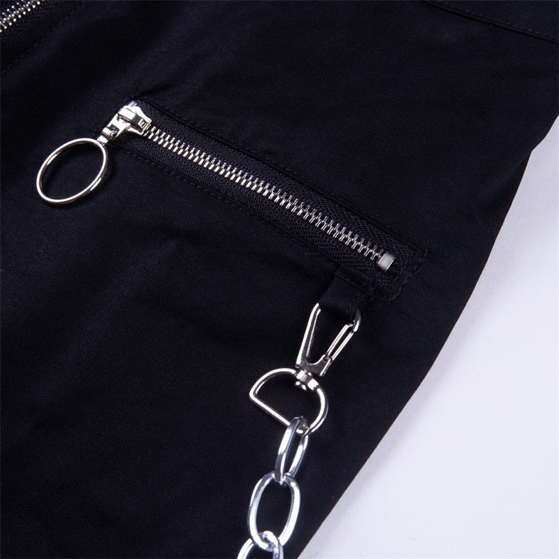 Gothic Hose mit Kette