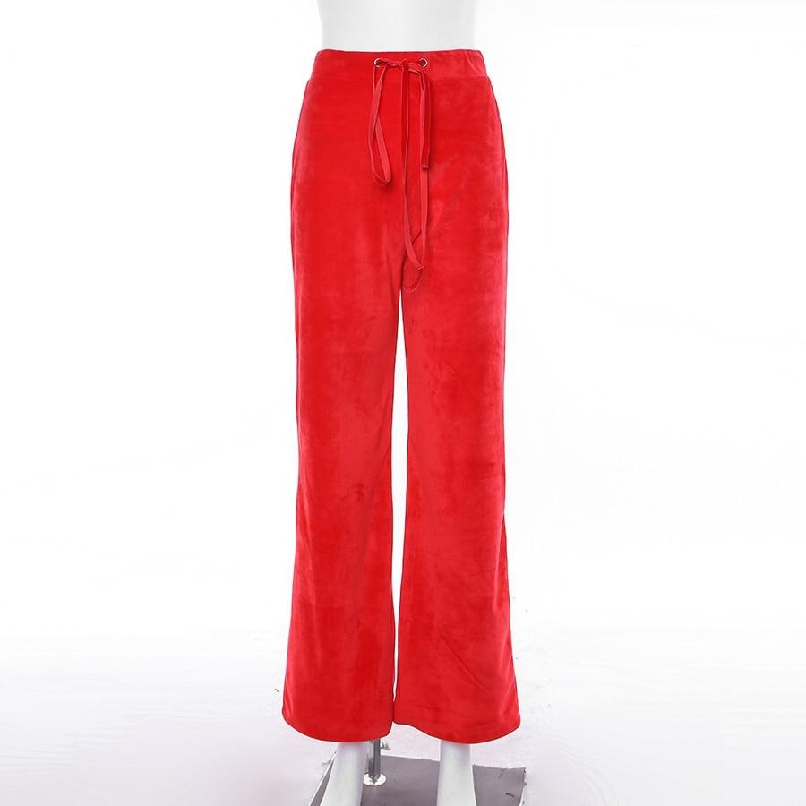 Rote Gothic Hose