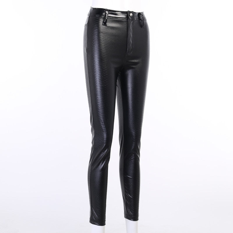 Gothic Lederhose für Damen