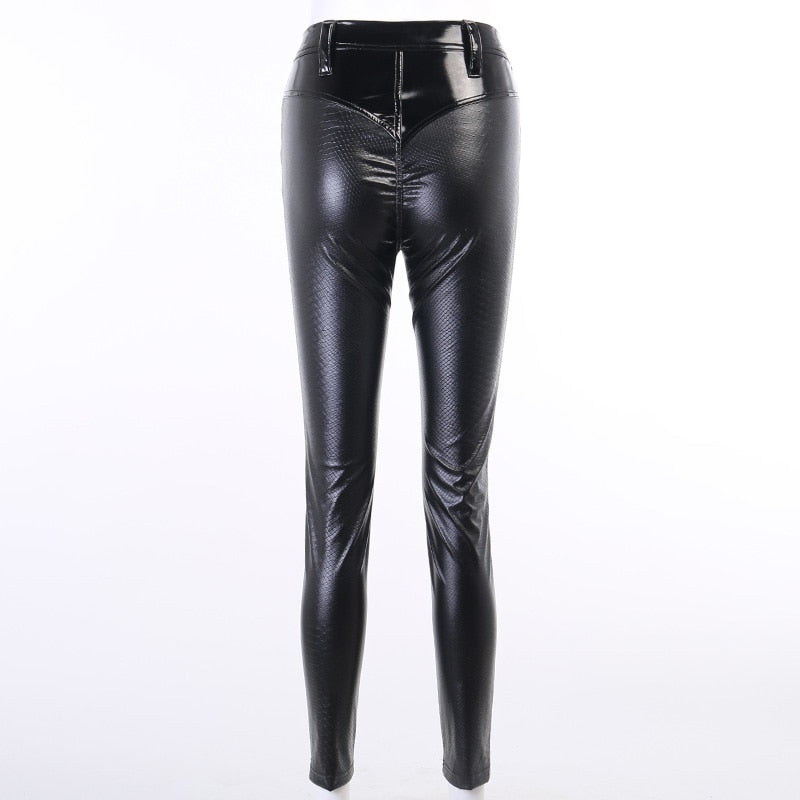 Gothic Lederhose für Damen