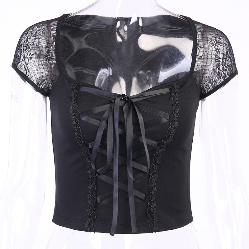 Gothic Damen Oberteil Große Größen