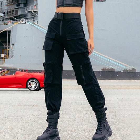 Schwarze Gothic Hose