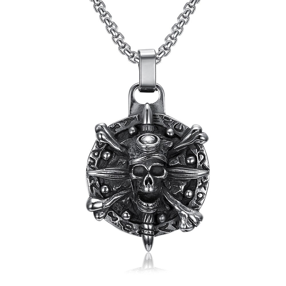 Gothic Viking Skull