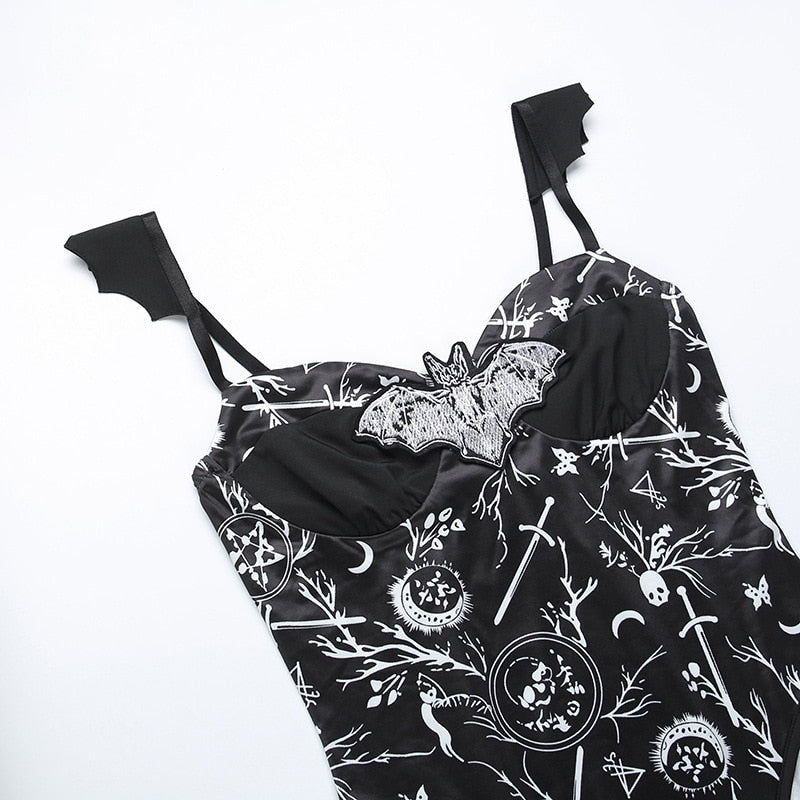 Schwarzer Gothic Body