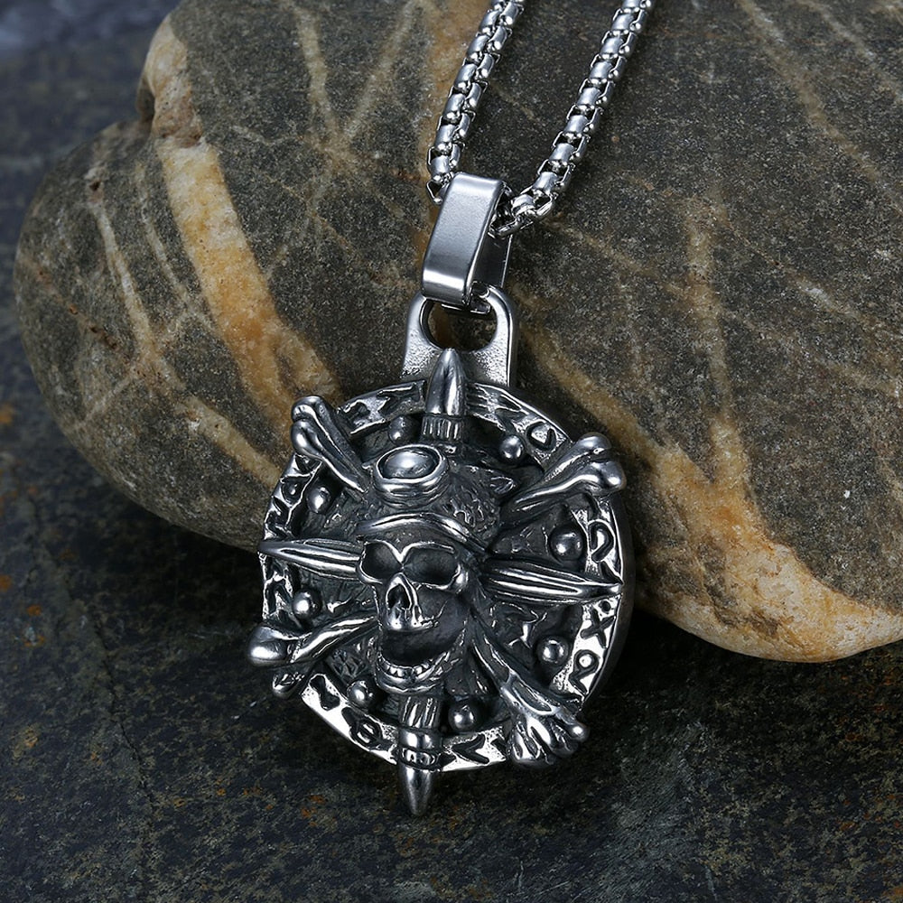 Gothic Viking Skull