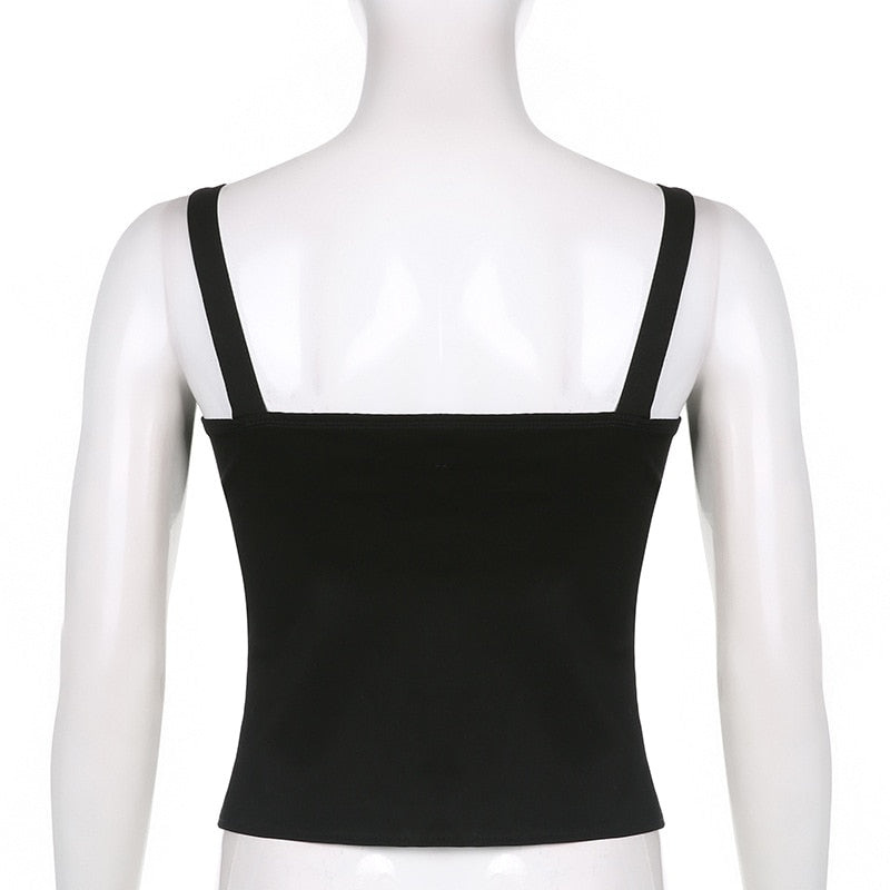 Schwarzer Gothic Bustier