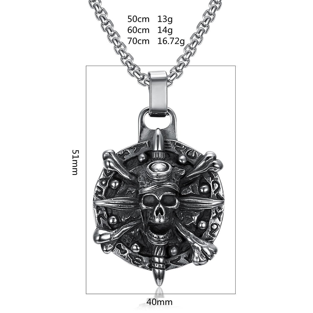 Gothic Viking Skull