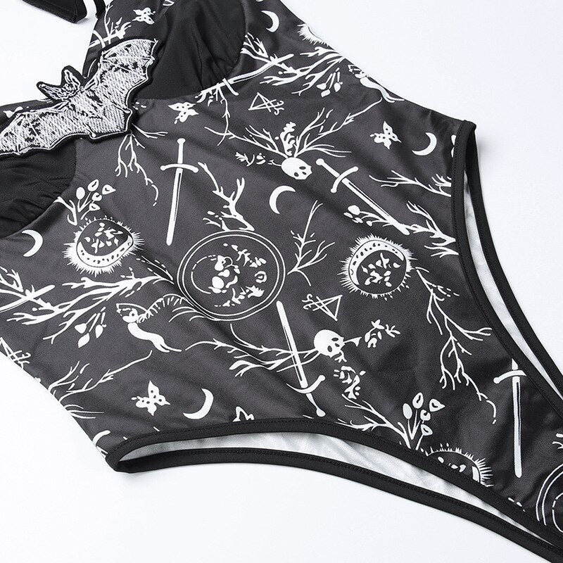 Schwarzer Gothic Body
