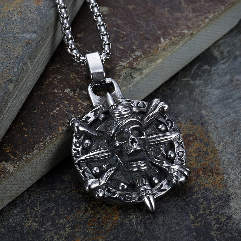 Gothic Viking Skull