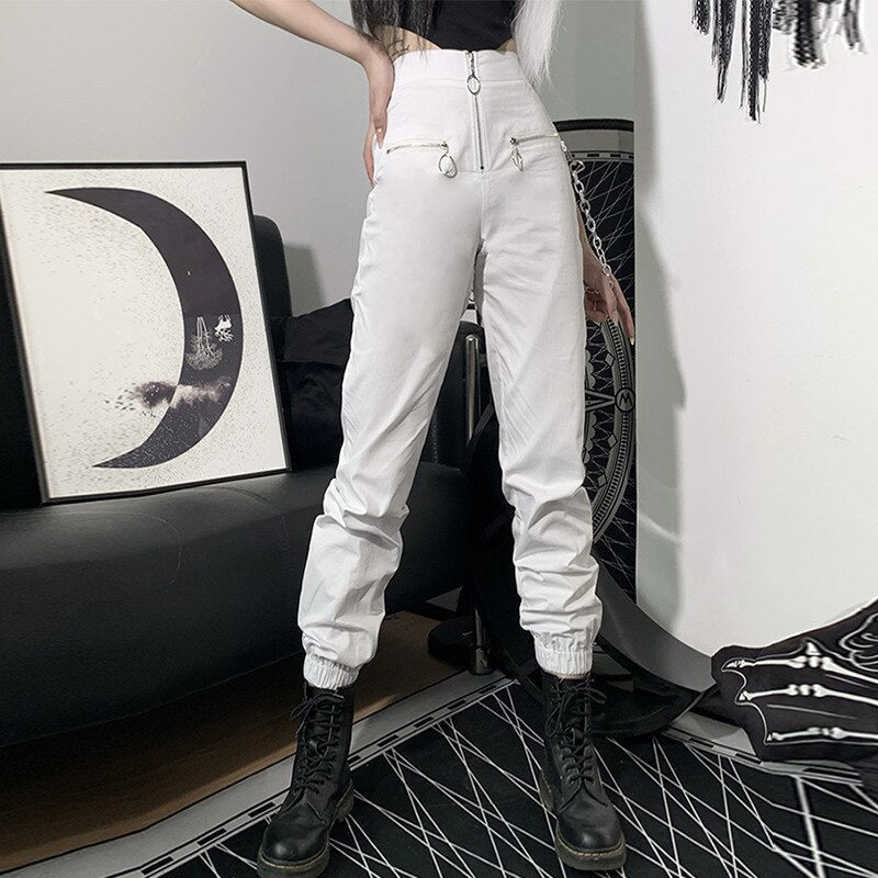 Gothic Hose mit Kette