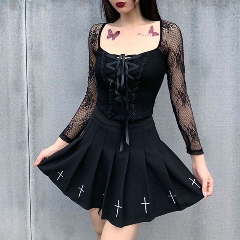 Gothic Romantische Oberteil
