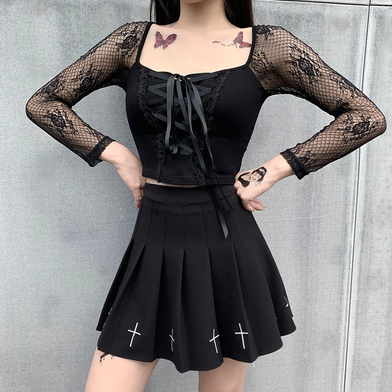Gothic Romantische Oberteil