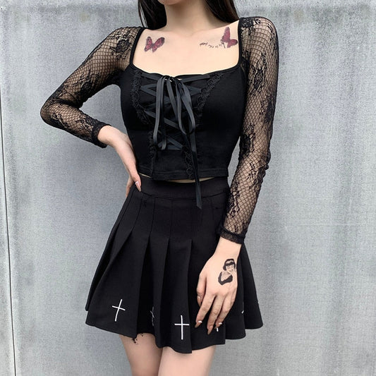 Gothic Romantische Oberteil