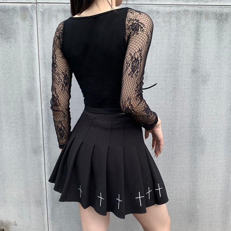 Gothic Romantische Oberteil