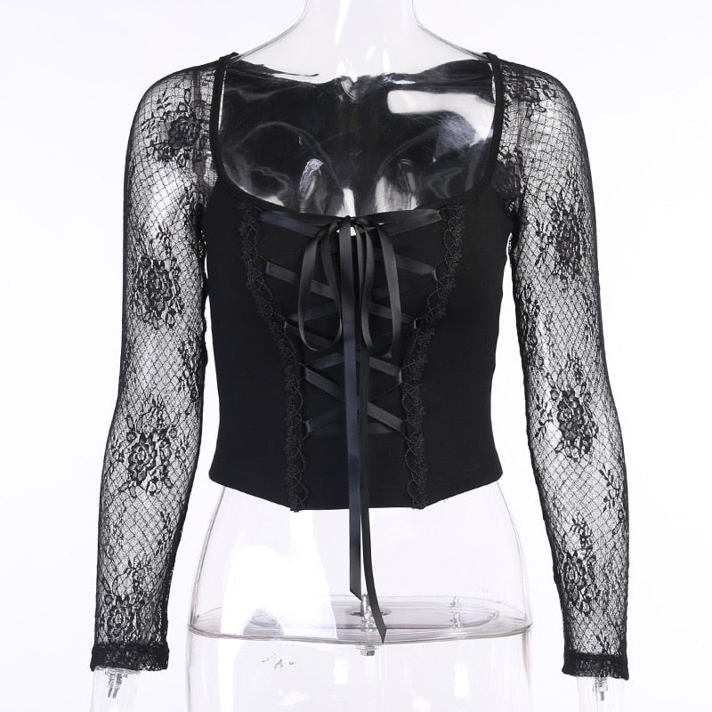 Gothic Romantische Oberteil