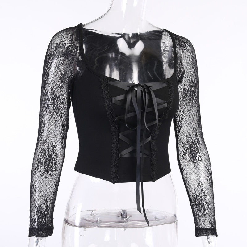 Gothic Romantische Oberteil