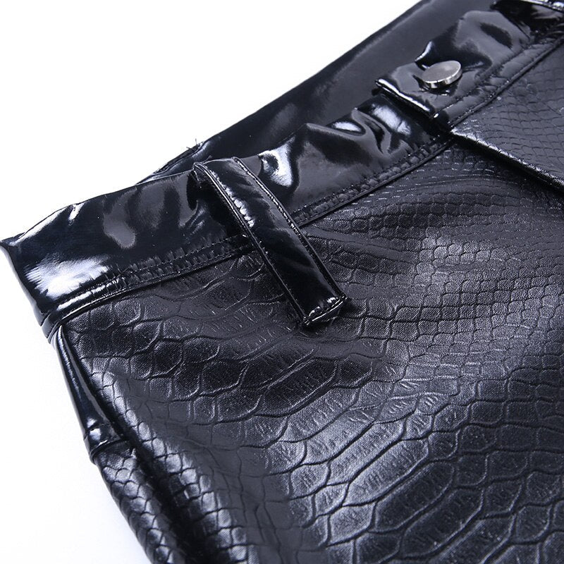Gothic Lederhose für Damen